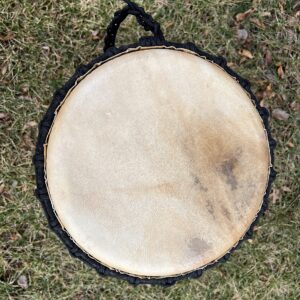 Djembe Standard linecarv, 24" tall, 12" head, NK047