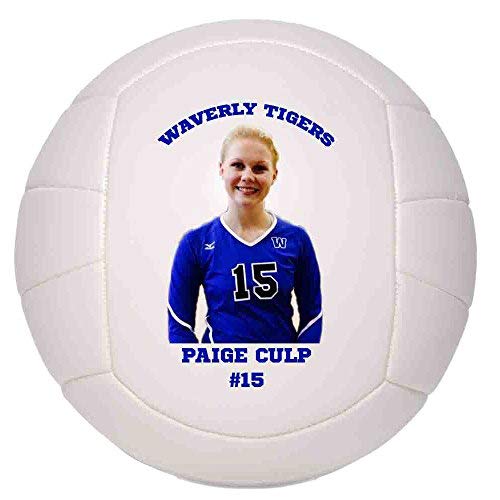 Personalized Custom Photo Regulation Full Size Volleyball - Any Image - Any Text - Any Logo