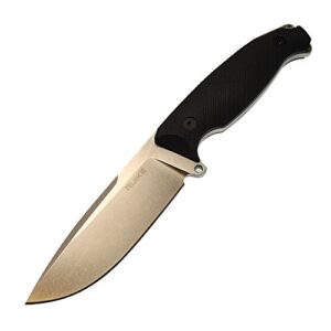 RUIKE RKEF118B Jager F118 Fixed Blade Knife, Black