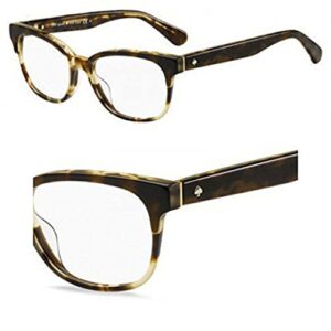 Kate Spade Carolanne Eyeglasses - 0WR9 Brown Havana/Demo - 51mm