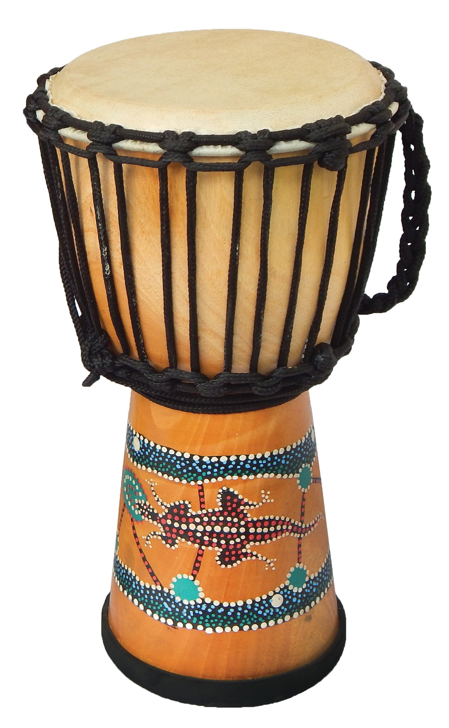 Djembe Standard paint, 20" tall, 10" head, DSG 109