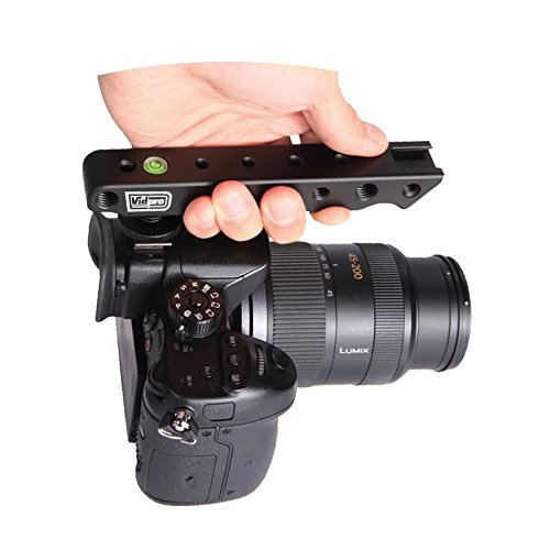 VidPro Hand Grip, Compatible with MaxxMove Siez G5 Action Camera VB-H Top Hand Grip for DSLRs, Cameras and Camcorders