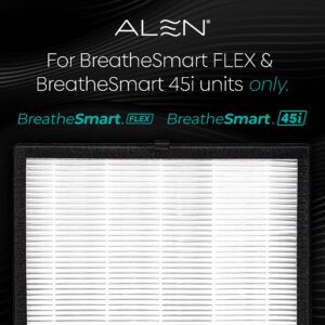 Alen Air Filter B4-Pure Replacement H13 True HEPA Filter for BreatheSmart 45i & Flex Air Purifier - Captures Allergens, Dust, & Mold (1 Filter)