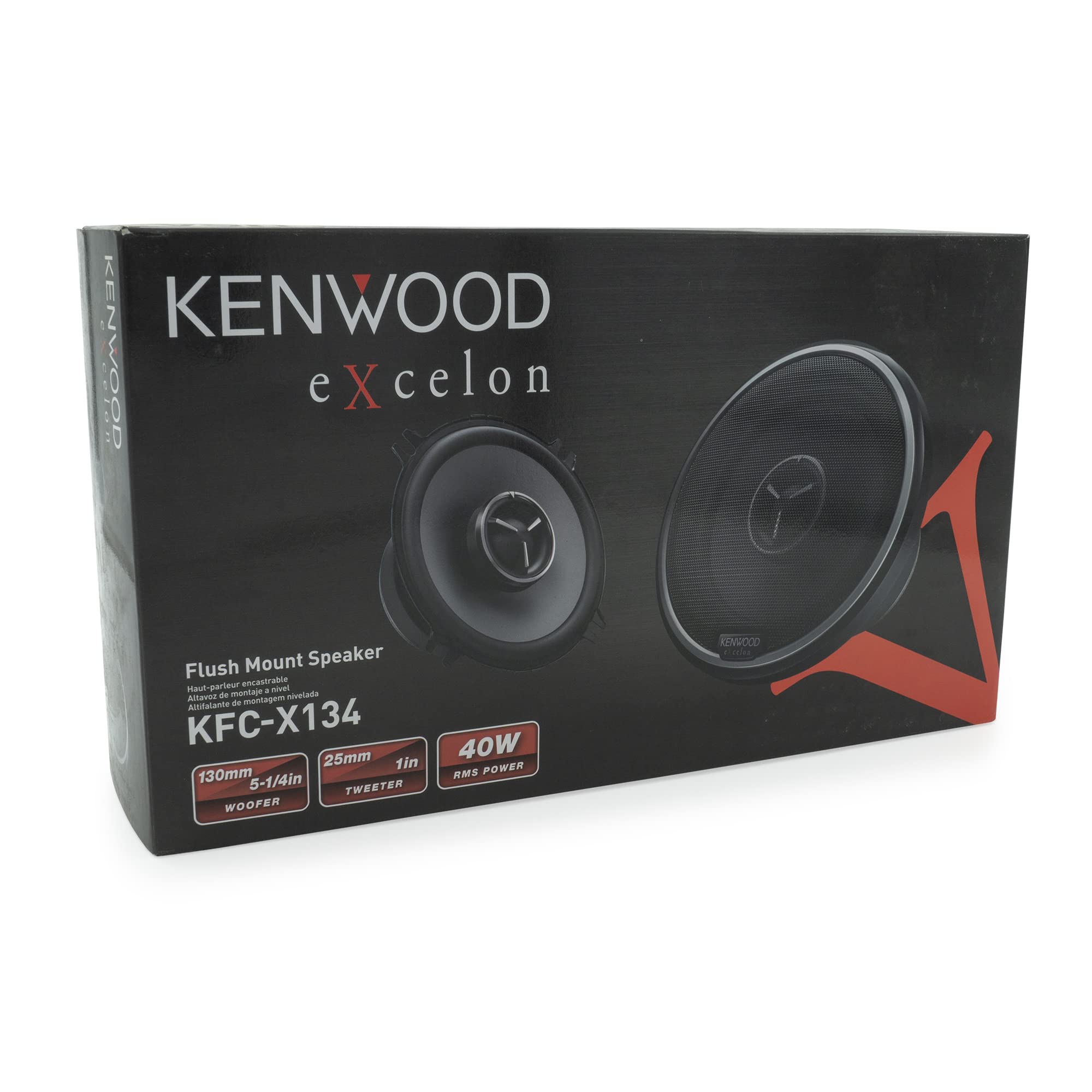 Kenwood Excelon KFC-X134 5-1/4 2-Way Car Stereo Speakers