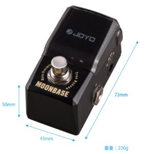 JOYO JF-332 Moonbase Bass Overdrive Pedal Mini Pedal