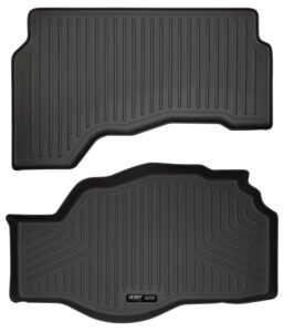 husky liners weatherbeater trunk liner | fits 2013 - 2020 ford fusion | trunk, 1-pc black - 43761