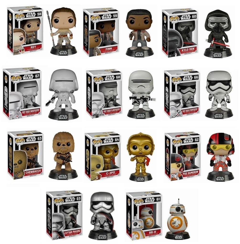 Funko POP Exclusive Mystery Starter Pack Set of 6 "Includes 6 Random Funko POPS Will Vary and No Duplicates"