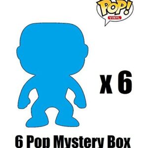 Funko POP Exclusive Mystery Starter Pack Set of 6 "Includes 6 Random Funko POPS Will Vary and No Duplicates"