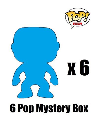 Funko POP Exclusive Mystery Starter Pack Set of 6 "Includes 6 Random Funko POPS Will Vary and No Duplicates"