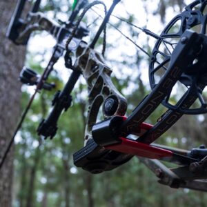 My Bow Buddy Regular Hang-On Buddy Tree Stand Bow Holder | Steel Bow Holder for Tree Stand with Rubber Grip | Works as a Compound or Crossbow Stand | Bow Holder Archery Stand with Quick Attach Knobs