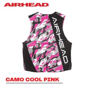 Airhead Women’s Camo Cool Neolite Flex Kwik-Dry Life Jacket, US Coast Guard Approved