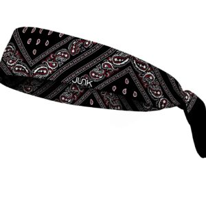 JUNK Brands Novarupta Flex Tie Headband, Black