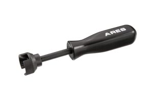 ares 70191 - brake spring compressor tool - provides leverage to remove and install stubborn hold-down springs of drum brakes