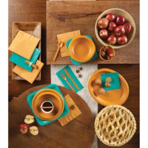 Creative Converting Dinner Napkins 2PLY 1/8FLD, One Size, Teal Lagoon