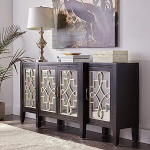 Acme Kacia Console Table in Antique Black