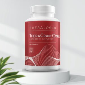 Theralogix TheraCran One Cranberry Capsules - 90-Day Supply - Cranberry Supplement for Men & Women - Cranberry Pills to Support Urinary Tract Health* - 36mg PACs per Capsule - NSF Certified - 90 Caps