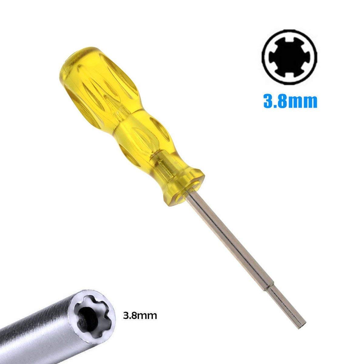 EEEKit 72 Pin NES Connector Replacement, NES Cartridge Slot with 3.8mm Screwdriver Bit Open Tool for NES 8 Bit System