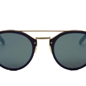 Oliver Peoples Eyewear Women's Remick Sunglasses, Denim Rose Gold/Blue, One Size