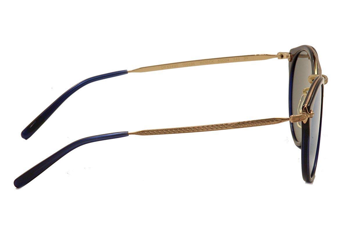 Oliver Peoples Eyewear Women's Remick Sunglasses, Denim Rose Gold/Blue, One Size