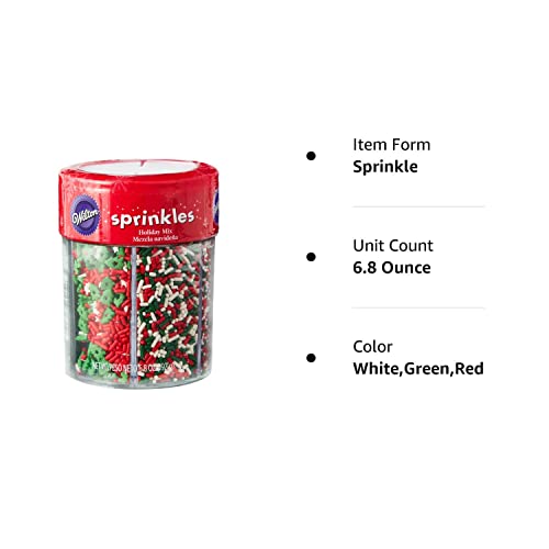 Wilton Holiday Mix 6 cell Sprinkles