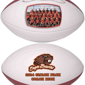 Personalized Custom Photo Regulation Football - Any Image - Any Text - Any Logo