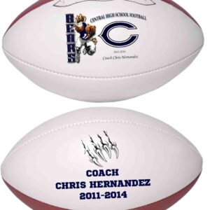 Personalized Custom Photo Regulation Football - Any Image - Any Text - Any Logo