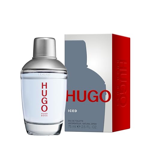 Hugo Boss Iced Eau de Toilette - Fragrance for Men, 2.5 Fl Oz