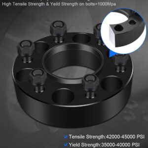 ECCPP 2" inch 6 Lug Hubcentric Wheel Spacers 6x135mm to 6x135mm 87mm CB fits for Ford Expedition for Ford for F-150 for Lincoln Navigator for Lincoln Mark LT with 14x2 Studs-2PCS