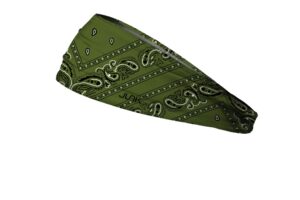 junk brands womens junk brands adventurer big bang lite headband, od green, one size us