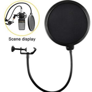 Earamble Studio Microphone Pop Filter Round Shape Mic Wind Mask Shield Screen