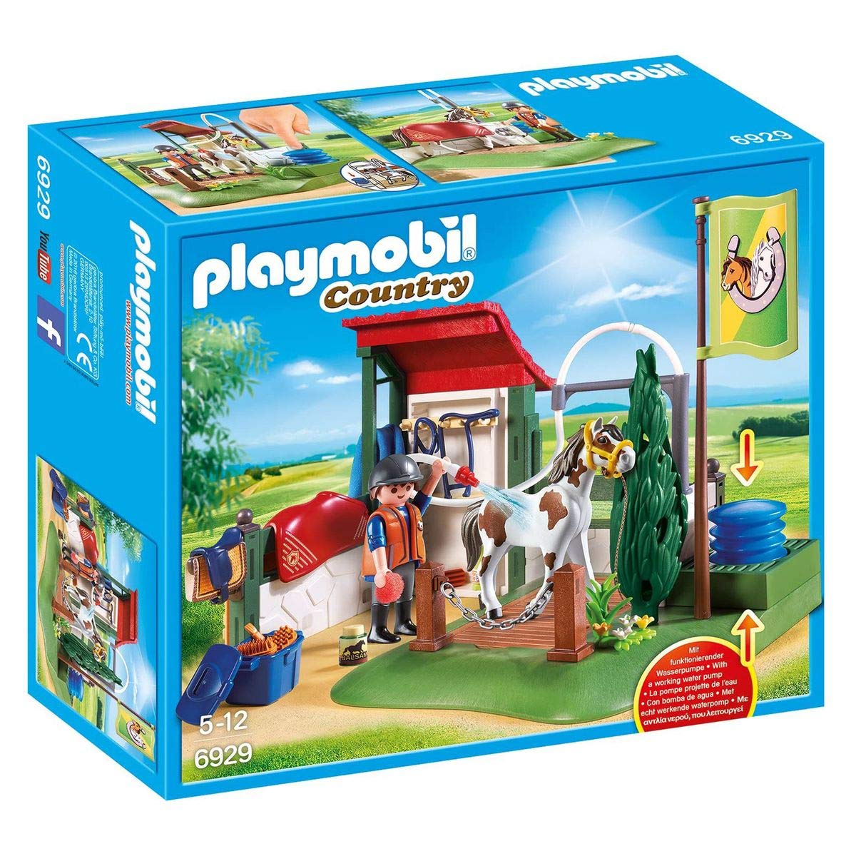 Playmobil Horse Grooming Station Building Set