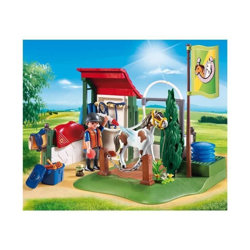 Playmobil Horse Grooming Station Building Set