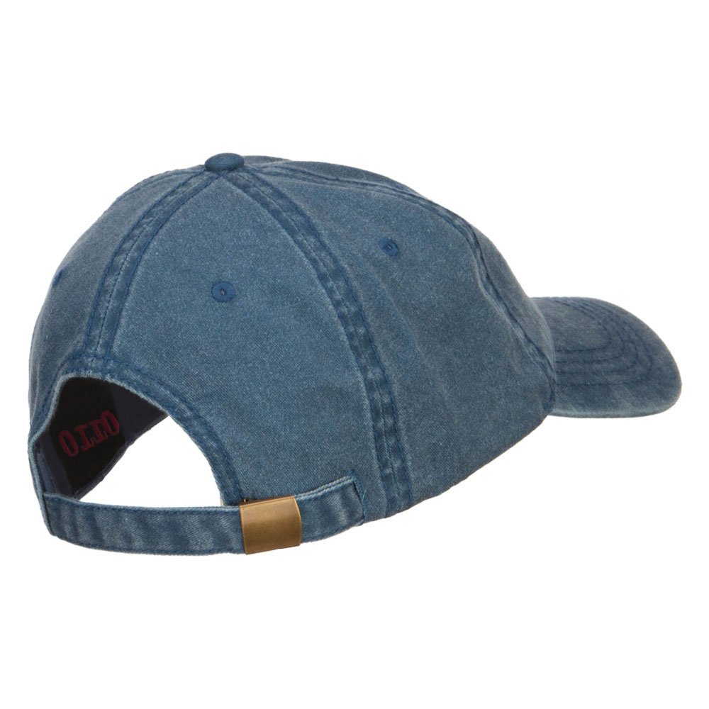 e4Hats.com US Air Force Veteran Military Embroidered Washed Cap - Navy OSFM