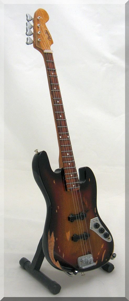 JACO PASTORIUS Miniature BASS Relic Signature Jazz