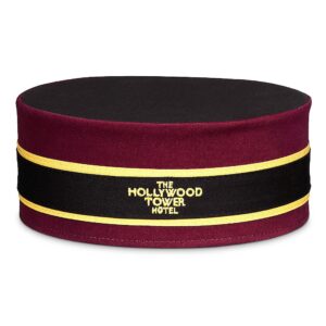 disney hollywood tower hotel bellhop hat for adults