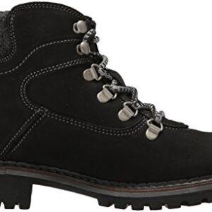 Bos. & Co. Women's Hartney Hiking Boot, Black Nubuck/Boil Wool, 36 M EU (5.5-6 US)