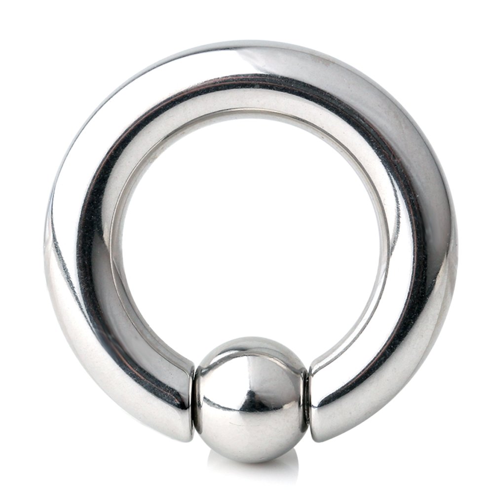 Ruifan 316L Surgical Steel Spring Action Captive Bead Ring CBR 4G 5/8 Inch