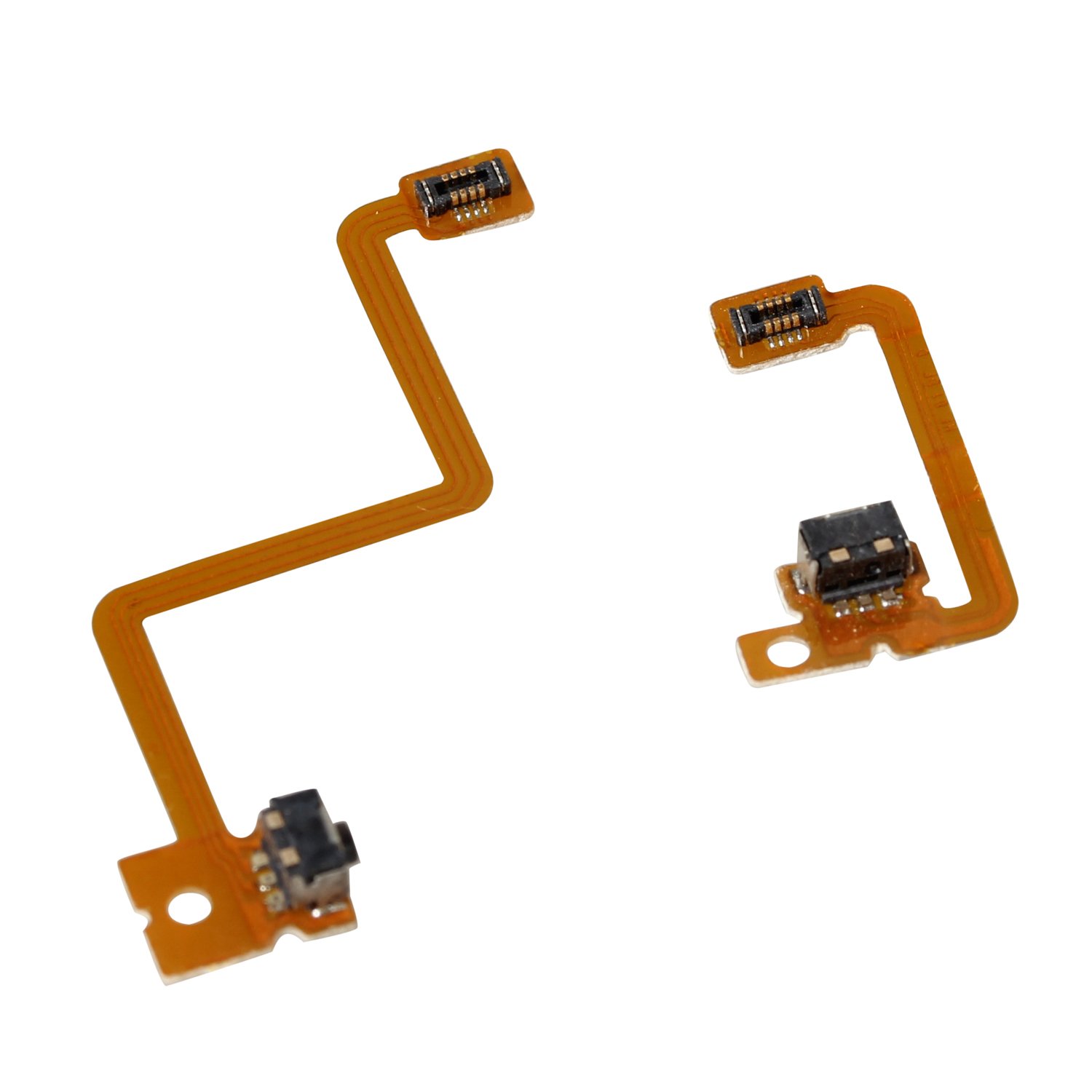 Timorn L R Shoulder Button with Flex Cable Repair Parts for 3DS Left Right Shoulder Button (2 Sets)