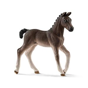 Schleich Horse Club, Horse Toys for Girls and Boys, Mobile Vet Horse Set with Hanoverian Foal Horse Figurine, 17 pieces