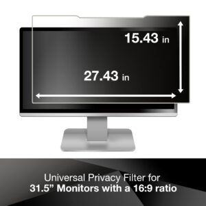 3M Privacy Filter for 31.5" Widescreen Monitor (PF315W9B)