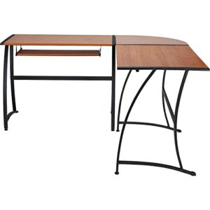 Staples 1929202 Gillespie L-Shaped Desk