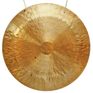 Chinese Wuhan Traditional Gong, Feng Gong, Wind Gong, Gong Mallet & Hanging String Included (22" Feng/Wind Gong)