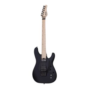 Schecter Sun Valley Super Shredder with Floyd Rose and Sustaniac - Satin Black