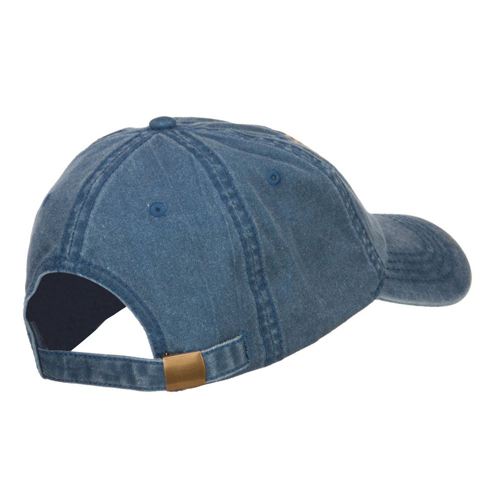 e4Hats.com US Navy Veteran Military Embroidered Washed Cap - Navy OSFM