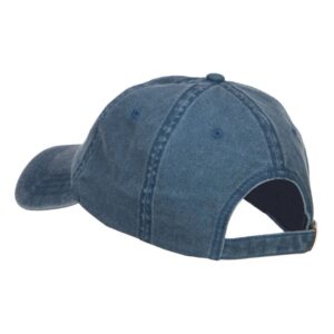 e4Hats.com US Navy Veteran Military Embroidered Washed Cap - Navy OSFM