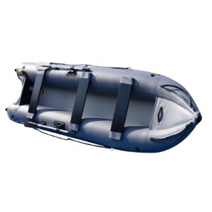 BRIS 14.1ft Inflatable Boat Inflatable Kayak 3 person Kayak Canoe Fishing Inflatable poonton Boat