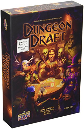 Upper Deck Entertainment Dungeon Draft Strategy Board Game, Multi