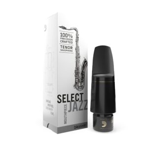 D’Addario Woodwinds Select Jazz Tenor Saxophone Mouthpiece - D7M - Mouthpiece for Tenor Sax