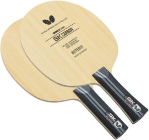 butterfly sk carbon table tennis blade - tamca 5000 carbon fiber blade - professional table tennis blade - available in fl and st shakehand handle styles - made in japan