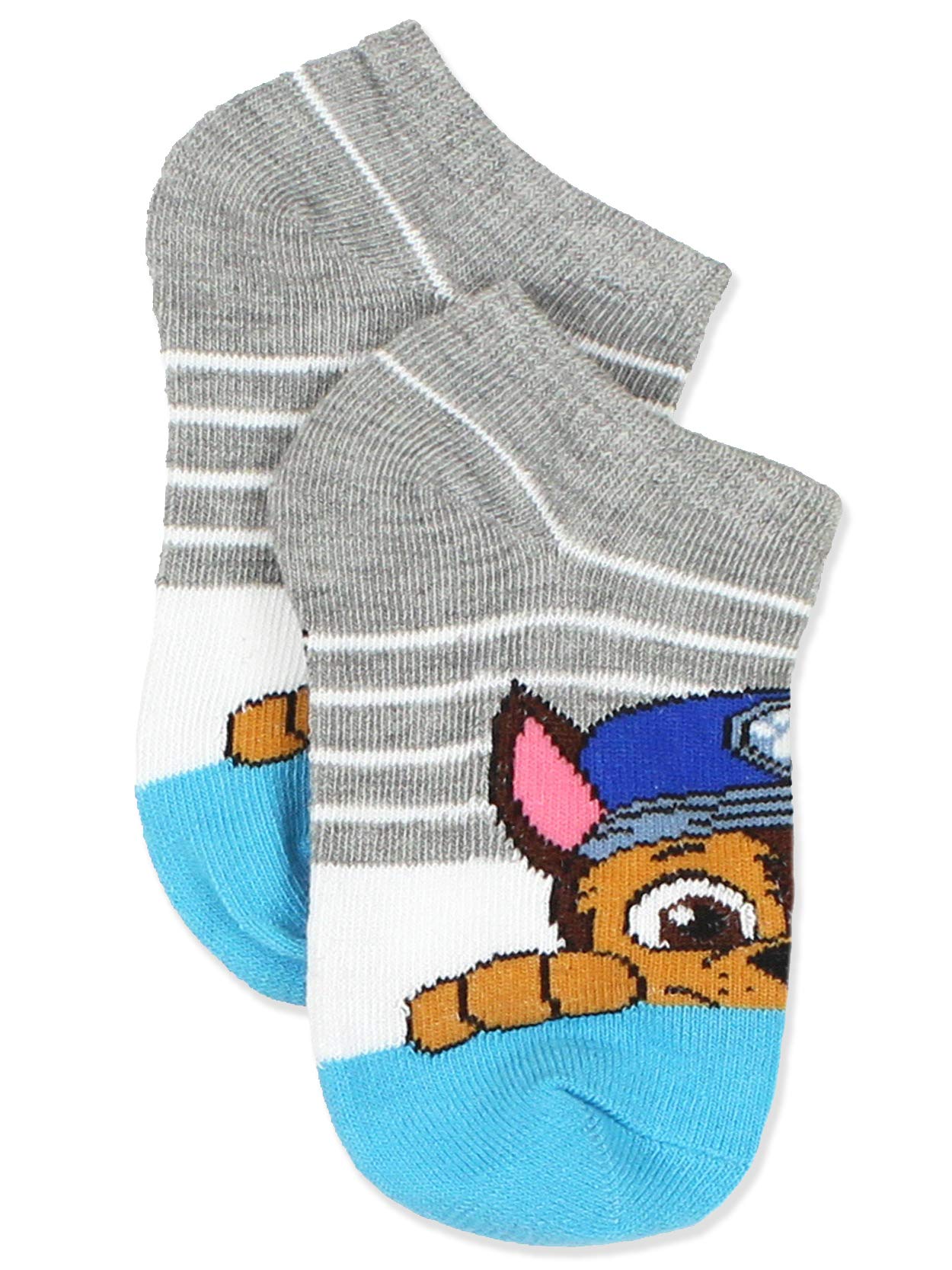 Nick Jr. Boys Girls 6 pack Socks (4-6 (Shoe: 7-10), Paw Patrol Multi)